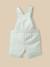 Salopette courte vichy bébé Vichy vert 3 - vertbaudet enfant 