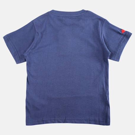 T shirt garçon manches courtes imprimé plage Beige+Bleu+Creme+Marine+Turquoise 16 - vertbaudet enfant 