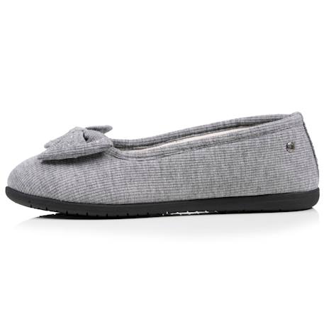 Chaussons ballerines souples, ultra confortables et légers, confort technologie everywear Bleu canardfleurs+Bleu marine+Grisirisé+Rayuresbleues+Sauge+Sauge noeud irisé 16 - vertbaudet enfant 