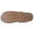 Chaussons mules suédine plateforme de 3,5 cm, confort mousse optimal Camel+Noir 5 - vertbaudet enfant 