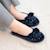 Chaussons ballerines microvelours semelle ergonomique mousse à mémoire forme Blush+Marine+Noir 8 - vertbaudet enfant 
