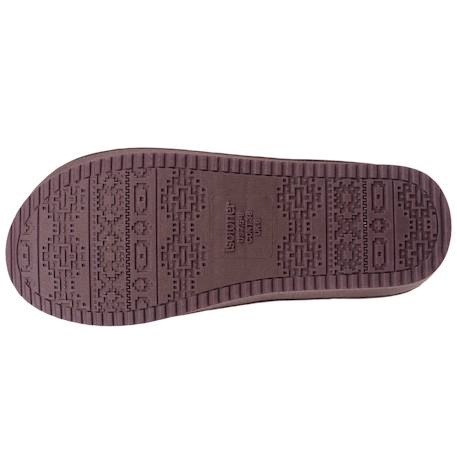 Chaussons mules à talon compensé de 3,5 cm, très confortables Cachou+Camel 5 - vertbaudet enfant 