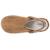 Chaussons mules suédine plateforme de 3,5 cm, confort mousse optimal Camel+Noir 3 - vertbaudet enfant 