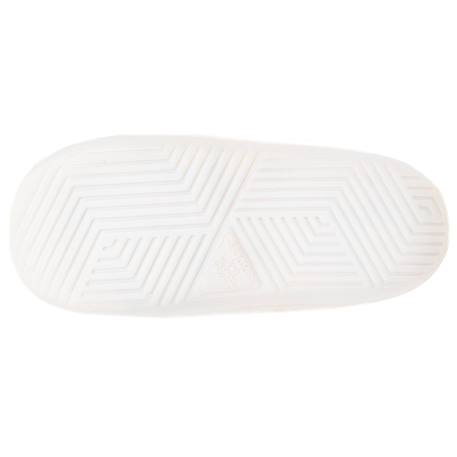 Chaussons mules matière sherpa, semelle bloup extra confort Ivoire+Léopard camel 5 - vertbaudet enfant 