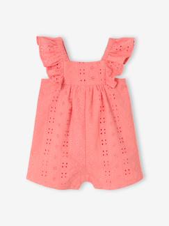 Combishort bébé fille broderie  - vertbaudet enfant