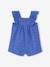 Combishort bébé fille broderie bleu électrique+rose bonbon 2 - vertbaudet enfant 