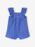 Combishort bébé fille broderie bleu électrique+rose bonbon 3 - vertbaudet enfant 