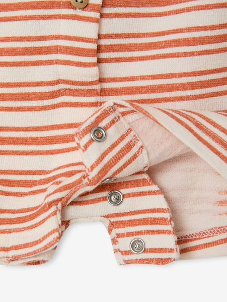Combishort bébé garçon boutons écru 5 - vertbaudet enfant 
