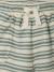 Short bébé garçon nid abeille rayé blanc 3 - vertbaudet enfant 
