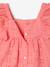 Combishort bébé fille broderie bleu électrique+rose bonbon 12 - vertbaudet enfant 