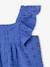 Combishort bébé fille broderie bleu électrique+rose bonbon 4 - vertbaudet enfant 