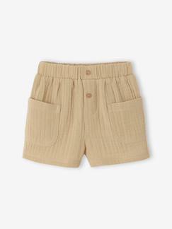 -Short bébé gaze coton