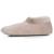 Chaussons bottillons velours, semelle gomme antidérapante Beige 3 - vertbaudet enfant 