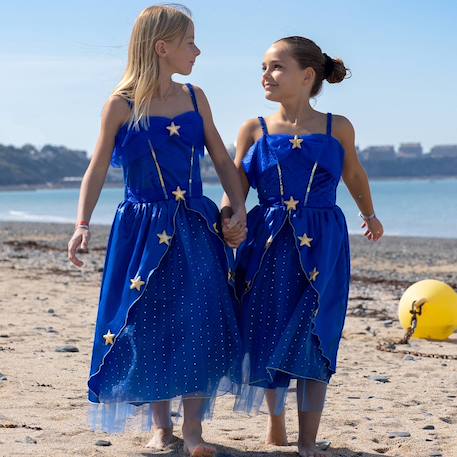 Déguisement enfant – robe de princesse lina Bleu 1 - vertbaudet enfant 