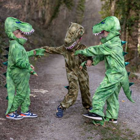 Déguisement enfant combinaison dinosaure t-rex Vert 1 - vertbaudet enfant 