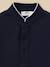 Polo garçon - coton bio Bleu fonce uni 2 - vertbaudet enfant 