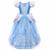 Déguisement enfant – robe reine de glace Bleu 2 - vertbaudet enfant 