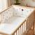 Tour de lit universel en gaze de coton gallina Écru – motif poules champêtre 2 - vertbaudet enfant 