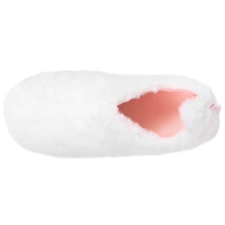 Chaussons bottillons imitation fourrure, semelle gomme antidérapante Ivoire 3 - vertbaudet enfant 