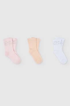 Pack de chaussettes en coton  - vertbaudet enfant