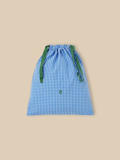 Pyja-short vichy garçon Vichy bleu 4 - vertbaudet enfant 