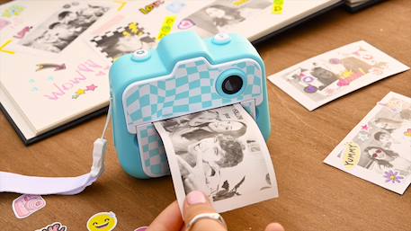 Appareil photo à impression instantanée - photo creator Turquoise 5 - vertbaudet enfant 