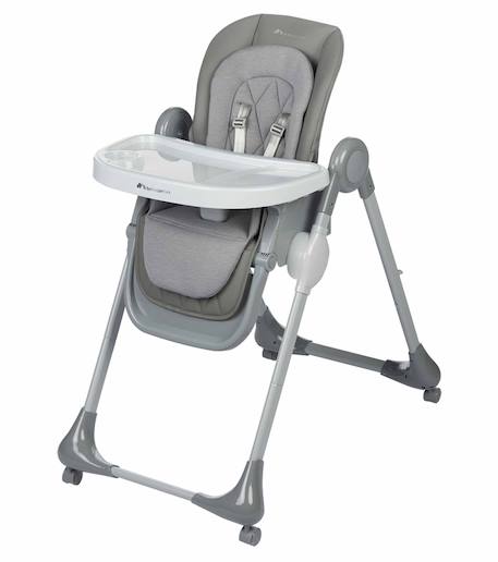 Chaise haute bébé évolutive multi-positions olea Mineral gray+Tinted gray+Tinted gray 2 12 - vertbaudet enfant 