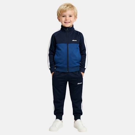 Ensemble veste et pantalon jogging garçon à imprimé Marine 1 - vertbaudet enfant 