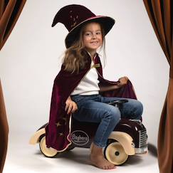 Jouet-Jeux d'imitation-Déguisement enfant cape et chapeau de magicien gandalf