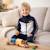 Ensemble veste et pantalon jogging garçon à imprimé Noir 2 - vertbaudet enfant 