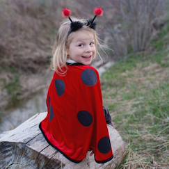 Jouet-Déguisement cape de coccinelle avec serre-tête