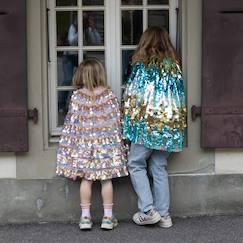 Jouet-Jeux d'imitation-Déguisement enfant cape brillante the 5th avenue