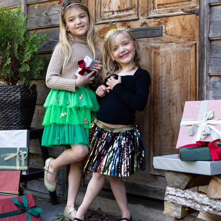 Déguisement enfant jupe tutu noël Vert 1 - vertbaudet enfant 