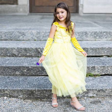Déguisement enfant – robe princesse belle du château Jaune 5 - vertbaudet enfant 