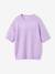 Pull manches courtes fille Jonen lilas+rose 2 - vertbaudet enfant 