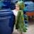 Déguisement cape de dragon Vert 1 - vertbaudet enfant 