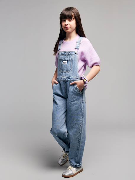 Pull manches courtes fille Jonen lilas+rose 5 - vertbaudet enfant 