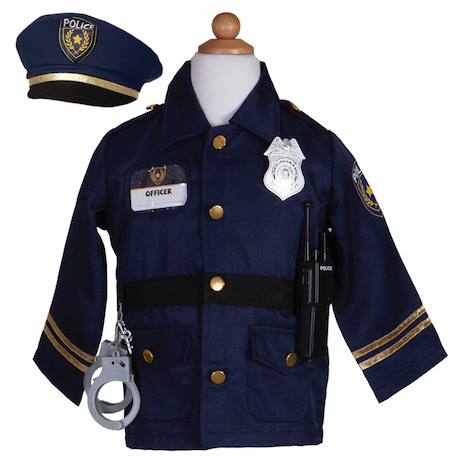 Déguisement enfant policier avec accessoires Bleu 2 - vertbaudet enfant 