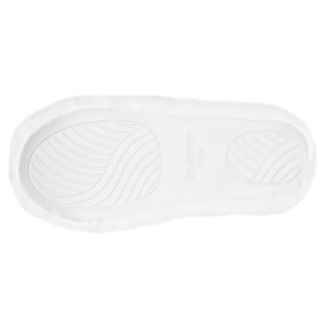 Chaussons bottillons imitation fourrure, semelle gomme antidérapante Ivoire 5 - vertbaudet enfant 