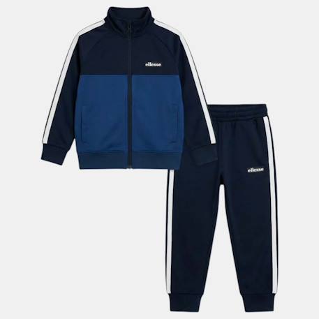 Ensemble veste et pantalon jogging garçon à imprimé Marine 4 - vertbaudet enfant 
