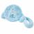 Sac à main peluche sisters forever reine de glace Bleu 2 - vertbaudet enfant 