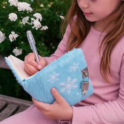 Jouet-Journal intime peluche - sisters forever reine glace
