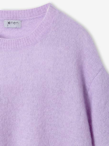 Pull manches courtes fille Jonen lilas+rose 4 - vertbaudet enfant 