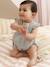 Barboteuse bébé fille en gaze de coton vert sauge 1 - vertbaudet enfant 