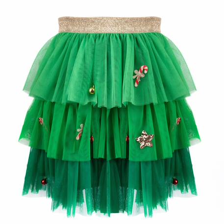Déguisement enfant jupe tutu noël Vert 2 - vertbaudet enfant 