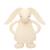 Lapin de dentition en caoutchouc naturel gris Crème 1 - vertbaudet enfant 