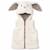 Gilet sans manches enfant pilou pilou à capuche Beige+Écru 6 - vertbaudet enfant 