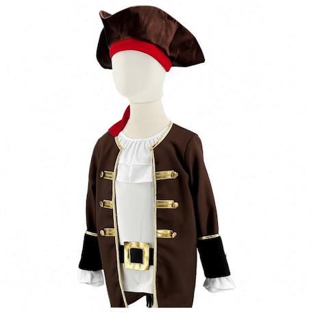 Déguisement enfant pirate capitaine kidd Marron 2 - vertbaudet enfant 