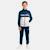 Ensemble veste et pantalon jogging garçon à imprimé Marine 1 - vertbaudet enfant 