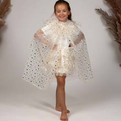 Jouet-Jeux d'imitation-Déguisement enfant – cape avec tutu loane
